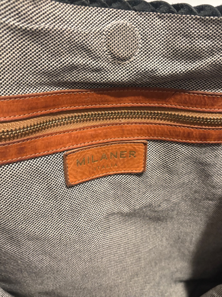 Elena Woven Handbag (Classic Handbag Tote) — image 2 of 6